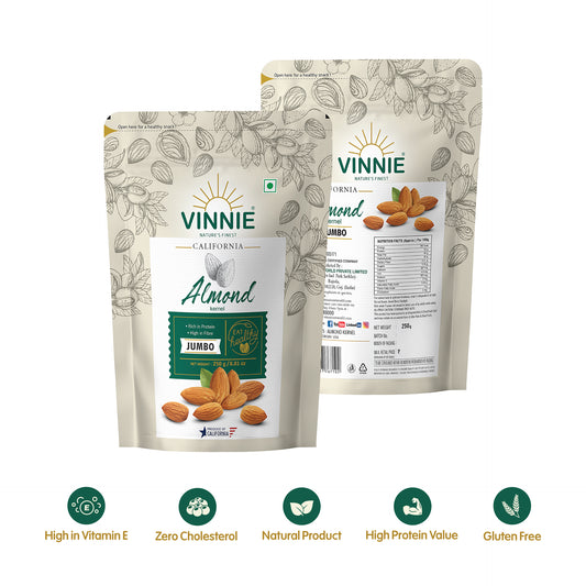Almond Jumbo 250g Pack of 4