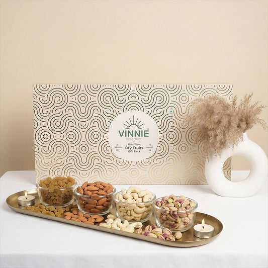 Vinnie Premium Dry Fruit Gift Box - 1kg