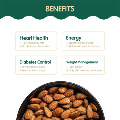 Almond Roasted & Salted 250g