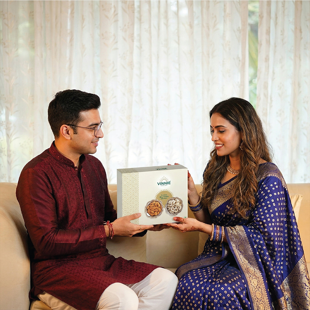 Vinnie Premium Dry Fruit Gift Box - 500gm