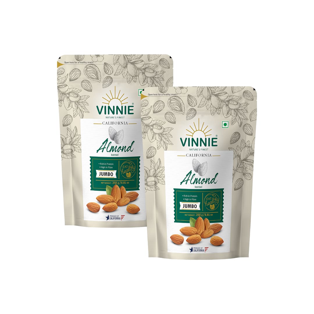 Almond Jumbo 250g Pack of 2
