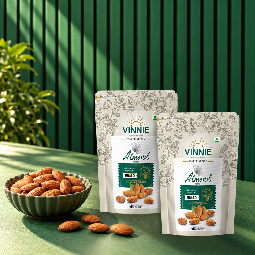 Almond Jumbo 250g Pack of 2