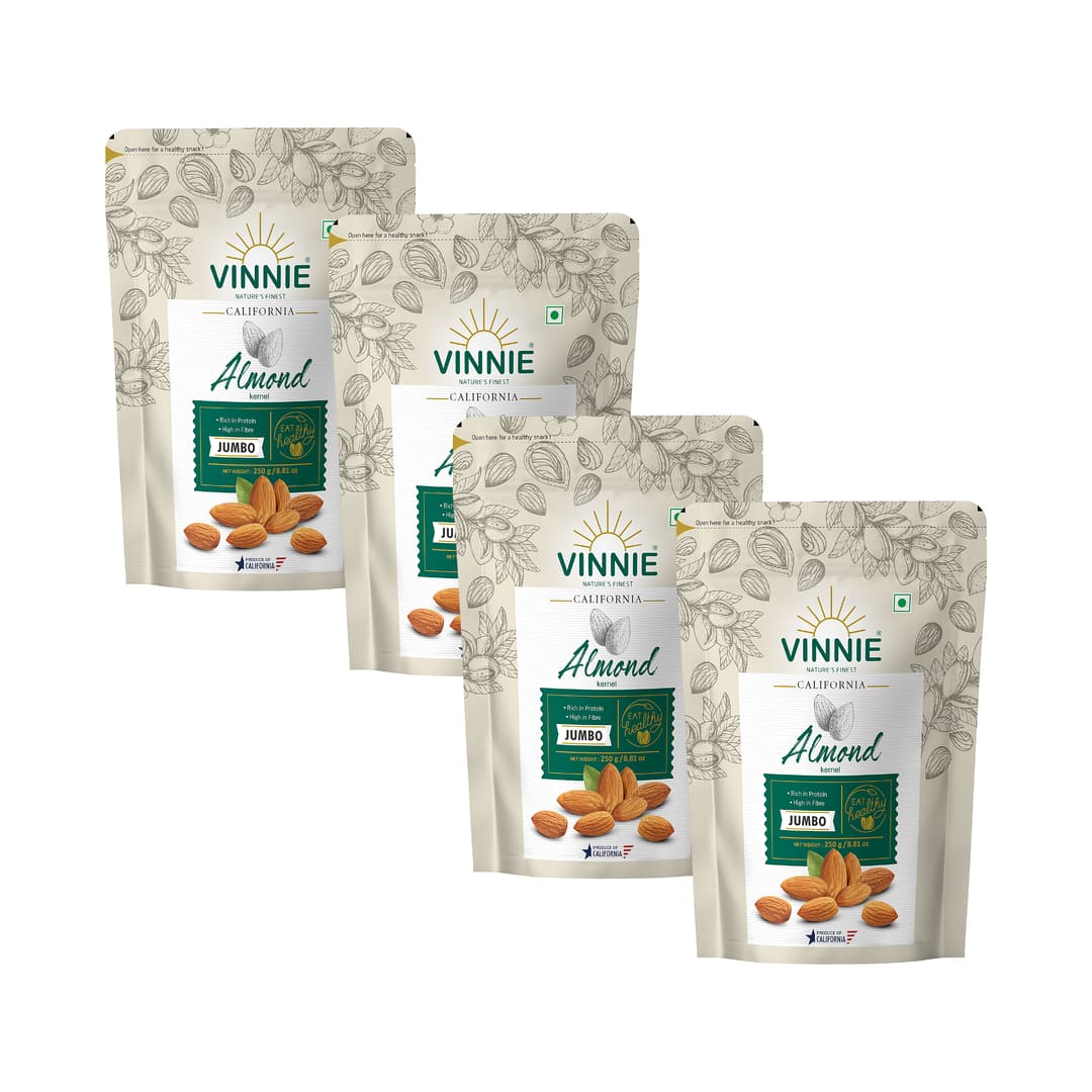Almond Jumbo 250g Pack of 4