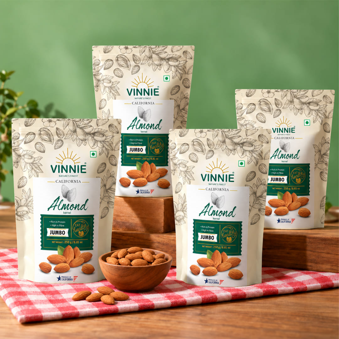 Almond Jumbo 250g Pack of 4