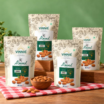 Almond Jumbo 250g Pack of 4