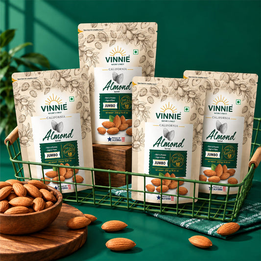 Almond Jumbo 250g Pack of 4