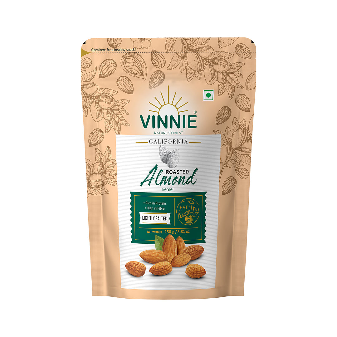 Almond Roasted & Salted 250g