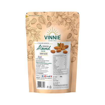 Almond Roasted & Salted 250g
