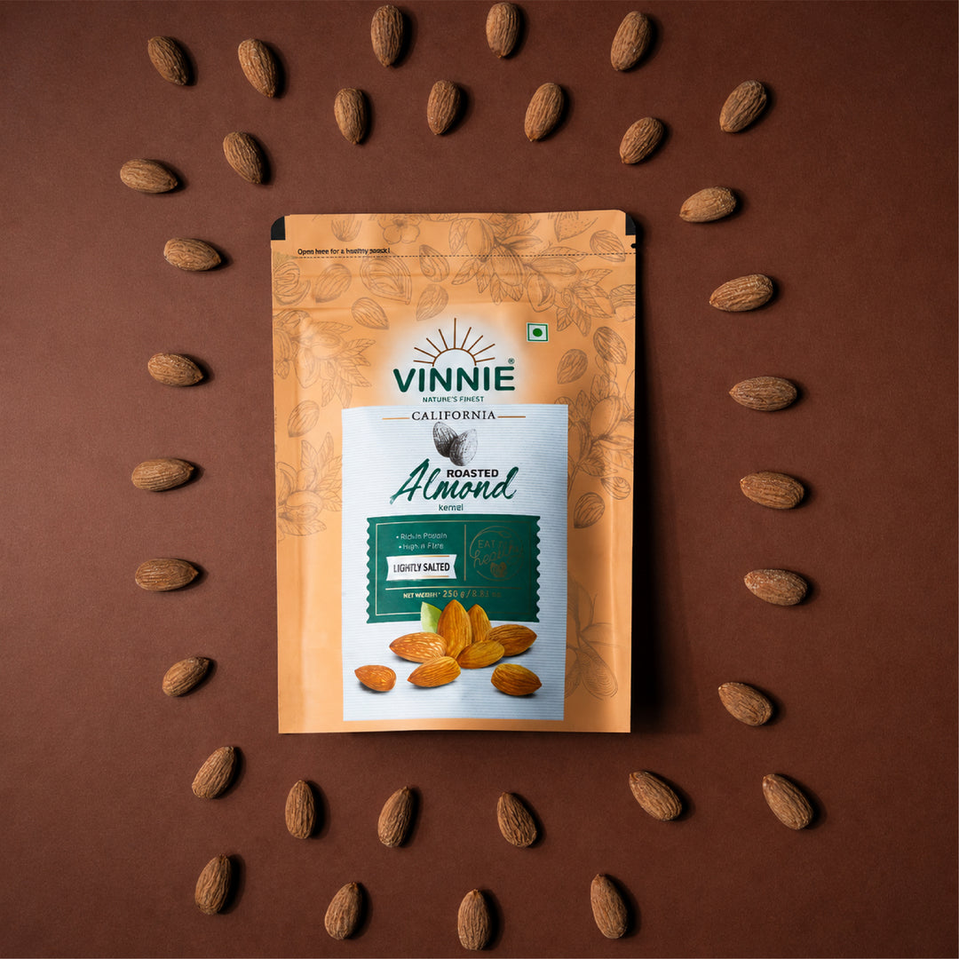 Almond Roasted & Salted 250g