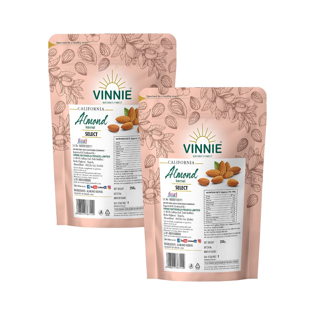Almond Select 250g Pack of 2