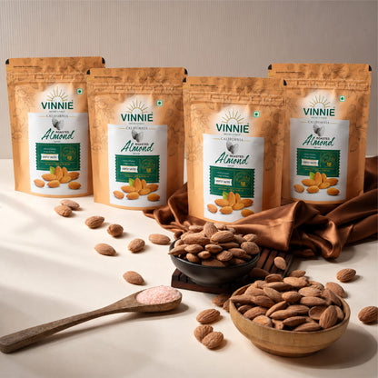 Almond Roasted & Salted 250g Pack of 4
