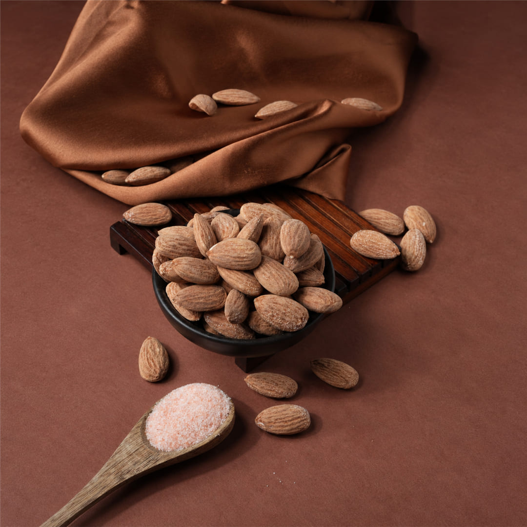 Almond Roasted & Salted 250g Pack of 4