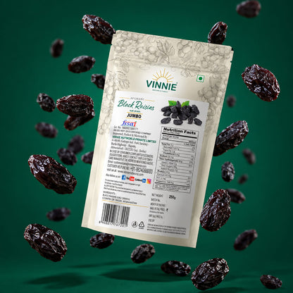 Black Raisins Super Jumbo 250g