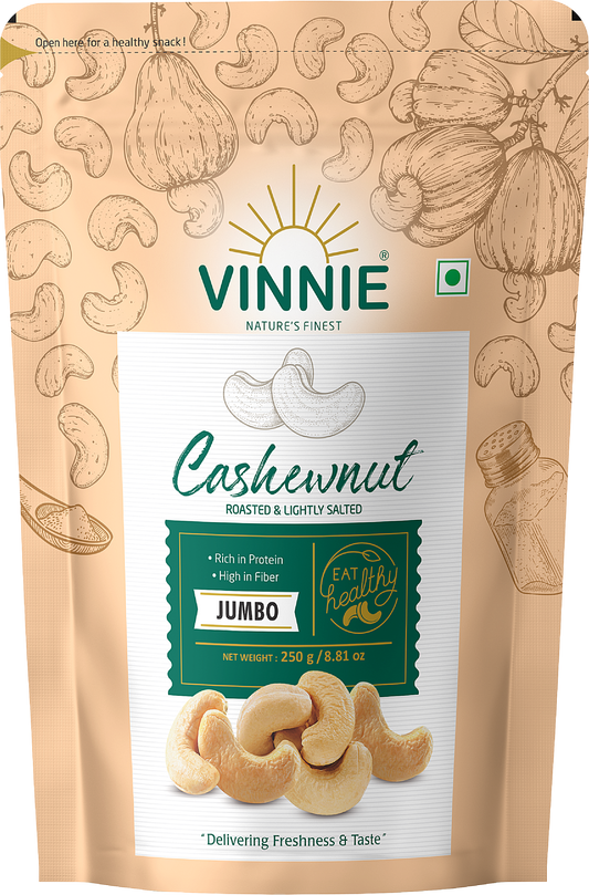 Cashew Roasted & Salted 250gm