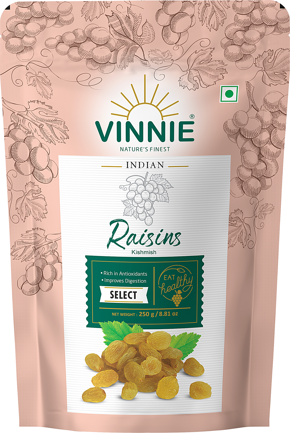 Golden Raisins Select 250g