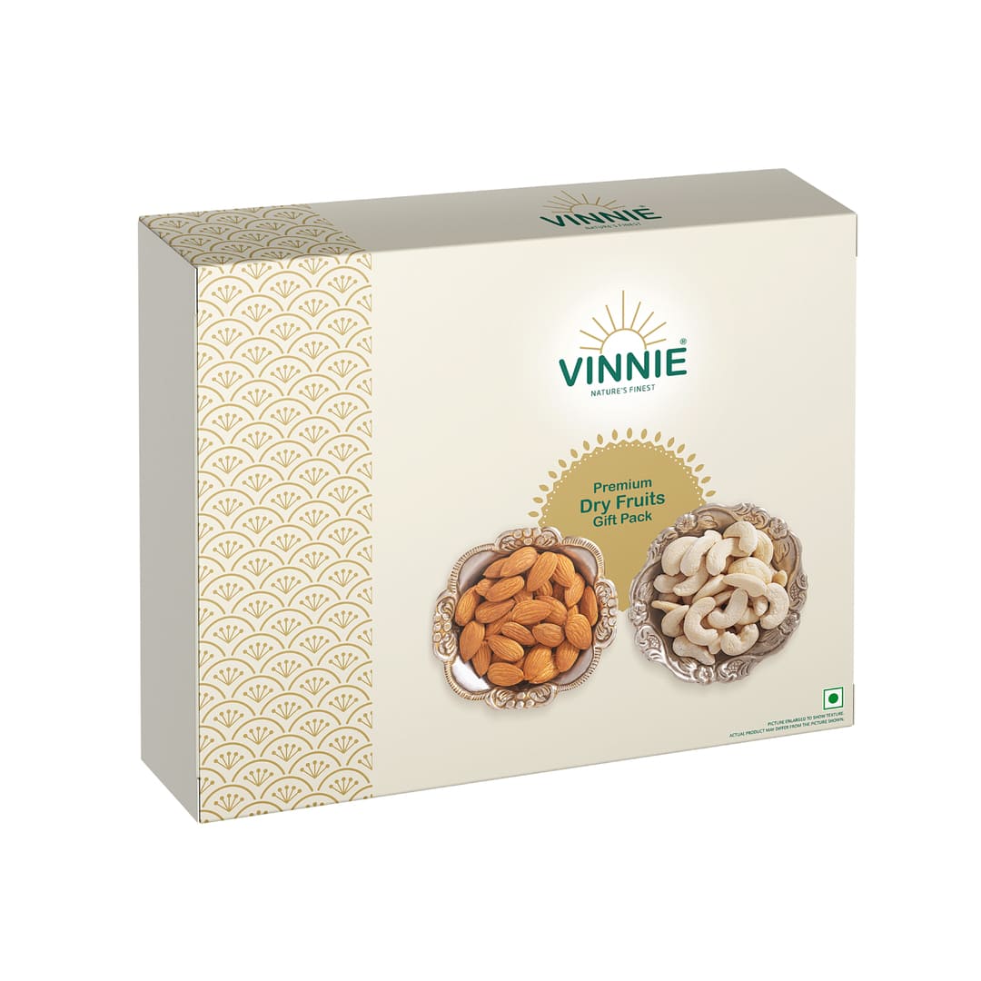 Vinnie Premium Dry Fruit Gift Box - 500gm