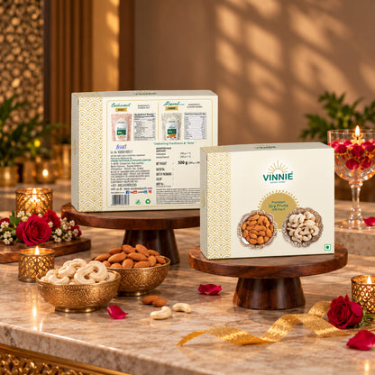 Vinnie Premium Dry Fruit Gift Box - 500gm