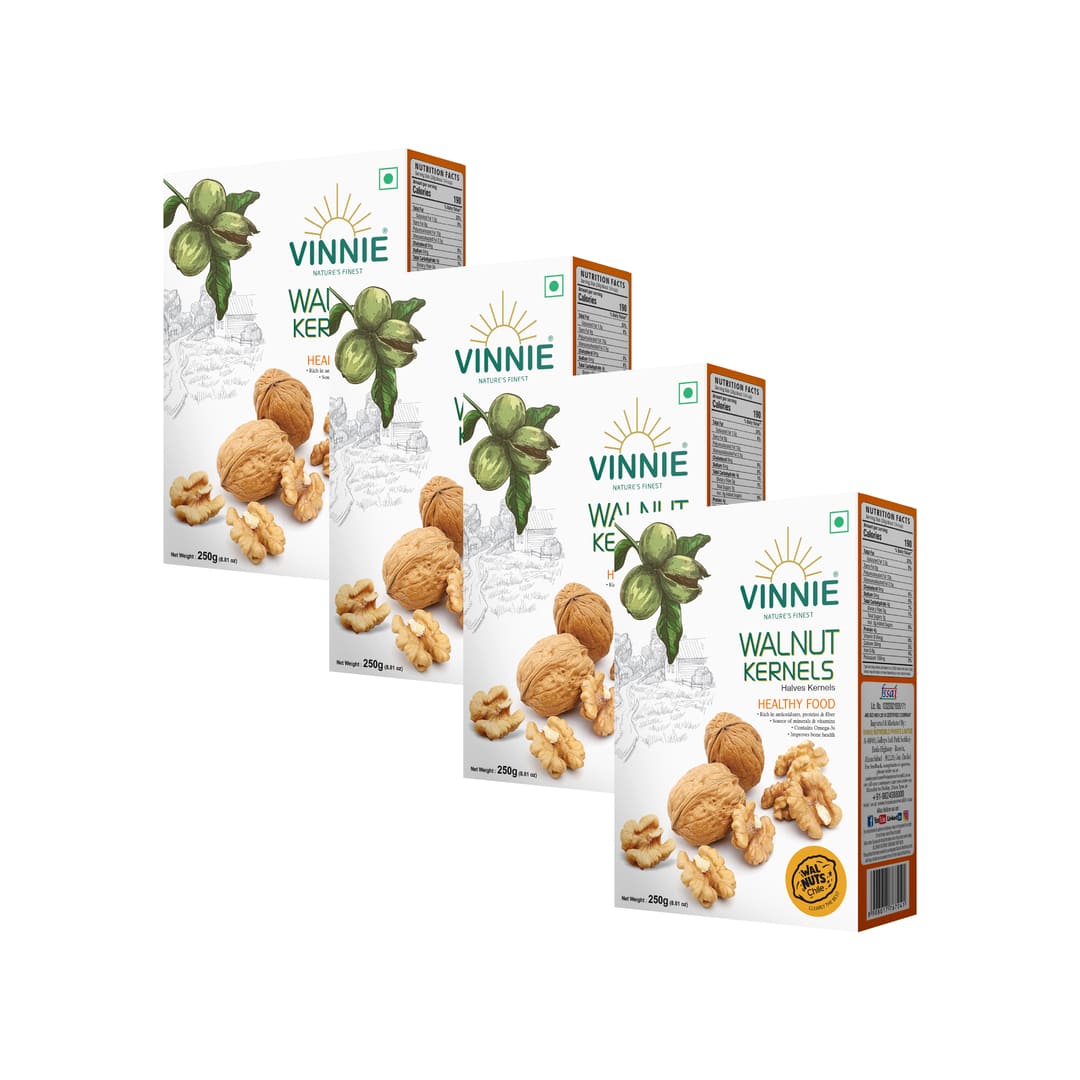 Walnut Kernel 2pc(Big Bites) 250g Pack of 4