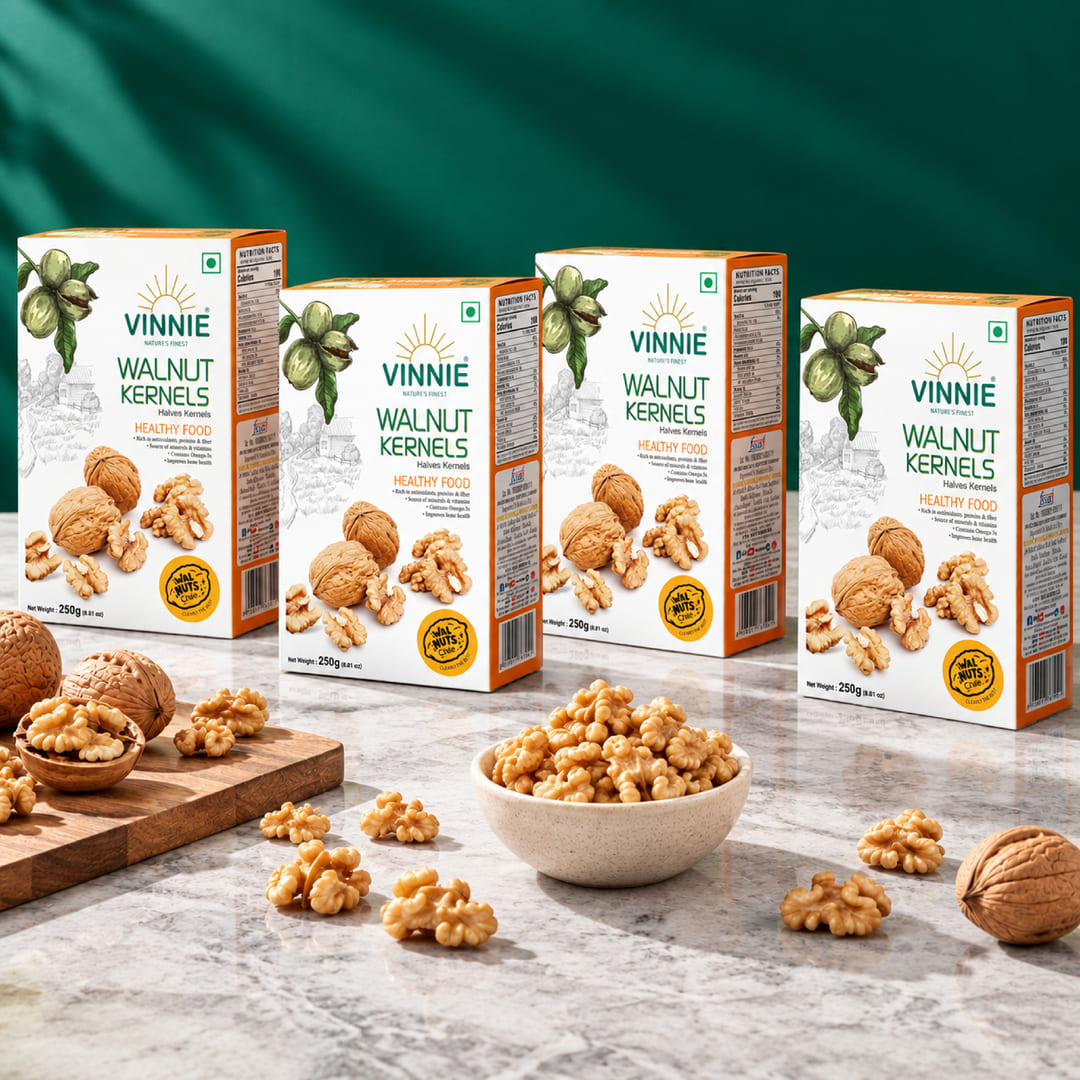 Walnut Kernel 2pc(Big Bites) 250g Pack of 4
