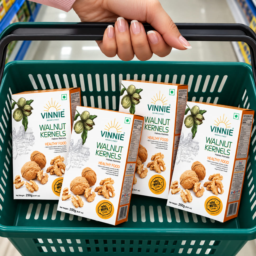 Walnut Kernel 2pc(Big Bites) 250g Pack of 4