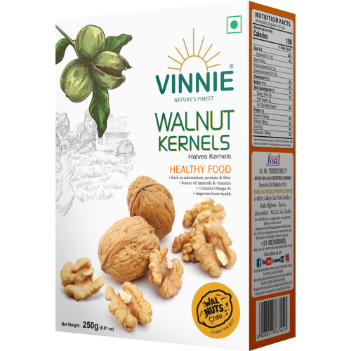 Walnut Kernel 2pc(Big Bites) 250g Pack of 4